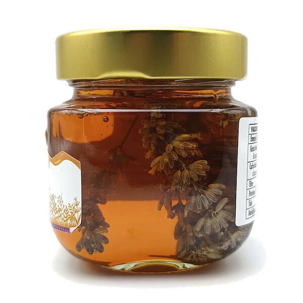 Miele Aromatizzato - Miele di Acacia con Spiga di Lavanda
barattolo 250 gr