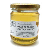 Miele Aromatizzato - Miele di Acacia e Scotch Whisky barattolo 250 gr