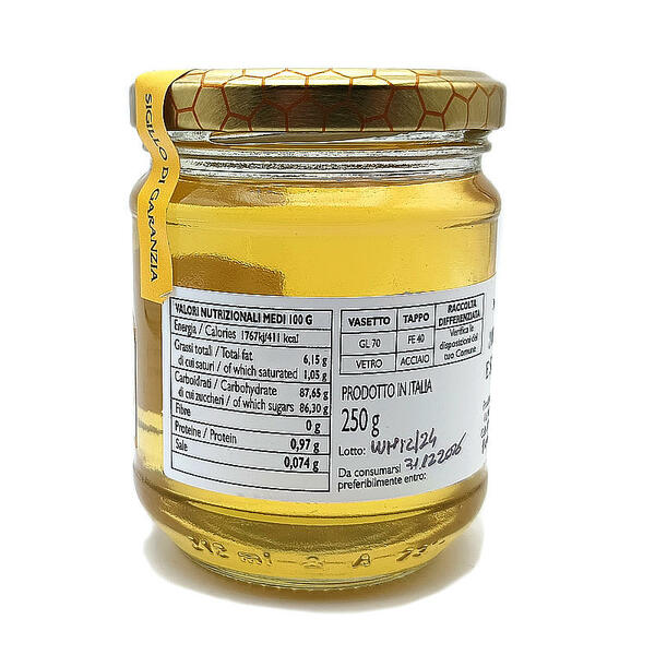 Miele Aromatizzato - Miele di Acacia e Scotch Whisky barattolo 250 gr